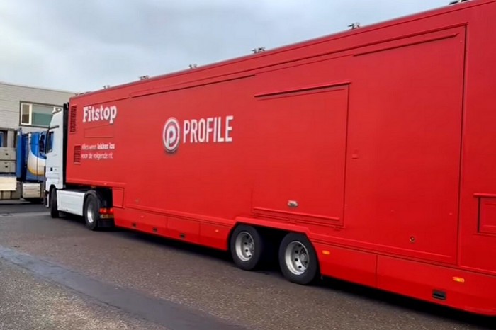 Lorry drivers to receive massages and other freebies in Belgium and Netherlands today